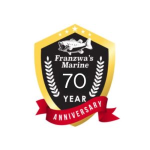 Franzwa's Marine 70 Year Anniversary Logo (1)